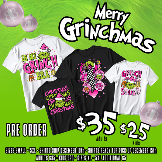 Grinchmas Holiday T-Shirts